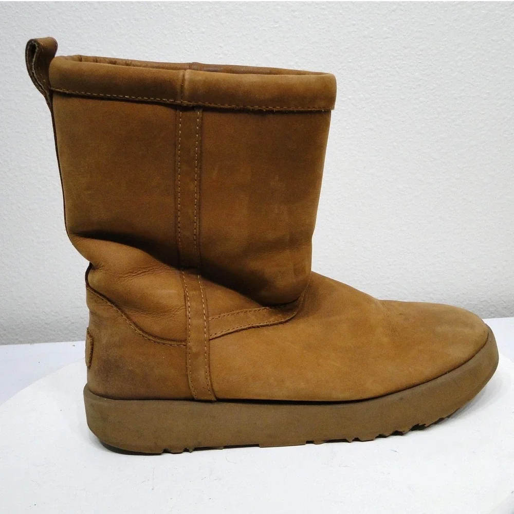 UGG Adirondack Boot III Pull-On Waterproof Winter Boots Chestnut Brown 1017509 8